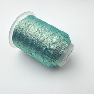 gelbes Lurex-Häkelgarn, volle Länge 45 m, Dicke 0,6 mm 