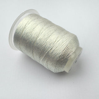 gelbes Lurex-Häkelgarn, volle Länge 45 m, Dicke 0,6 mm 