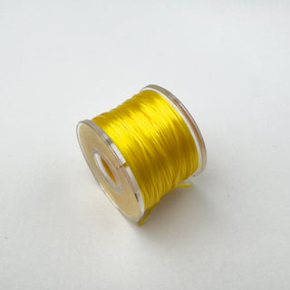 Filo Silicone Elastico Giallo 1 mm - Bobina da 100 mt