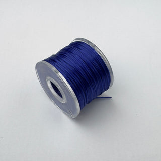 Filo Silicone Elastico Blu Elettrico 1 mm - Bobina da 100 mt