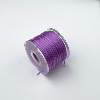 Filo Silicone Elastico Viola 1 mm - Bobina da 100 mt
