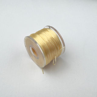 Filo Silicone Elastico Crema 1 mm - Bobina da 100 mt