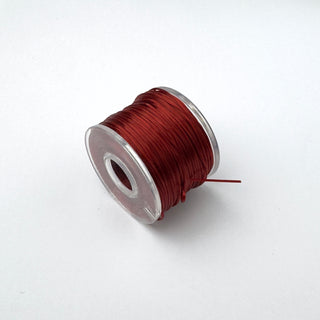 Filo Silicone Elastico Rosso 1 mm - Bobina da 100 mt
