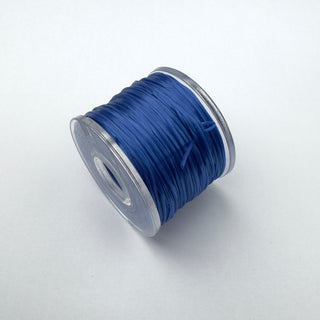 Filo Silicone Elastico Blu 1 mm - Bobina da 100 mt