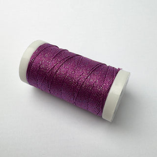 gelbes Lurex-Häkelgarn, volle Länge 45 m, Dicke 0,6 mm 