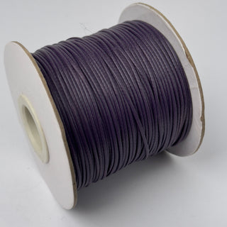 Filo Cotone Cerato Sintetico Viola 1 mm - Bobina da 80 mt