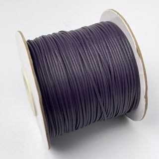 Filo Cotone Cerato Sintetico Viola 1 mm - Bobina da 80 mt