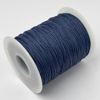 Filo Cotone Cerato Blu 1 mm - Bobina da 90 mt