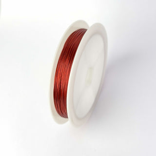 Cavetto in Acciaio Rosso 0,45 mm - Bobina da 20 mt