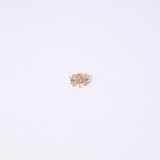 Connettore Zirconi Effetto Diamante Farfalla 8x11mm