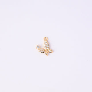 Pendente Zirconi Effetto Diamante Farfalla 16x14mm
