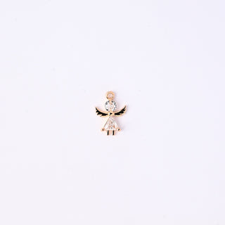 Pendente Zirconi Effetto Diamante Angioletto 15x10mm
