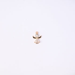 Pendente Zirconi Effetto Diamante Angioletto 15x10mm