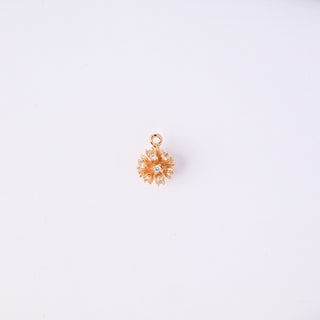 Pendente Zirconi Effetto Diamante Tondo 15x10mm