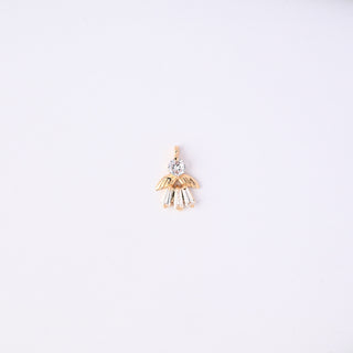 Pendente Zirconi Effetto Diamante Angioletto 17x11mm