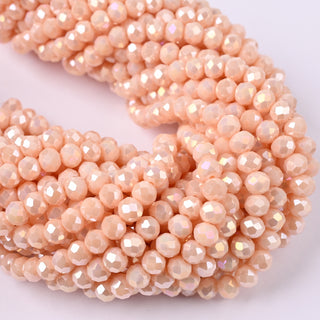 Cristalli Rondella Salmone AB 6mm