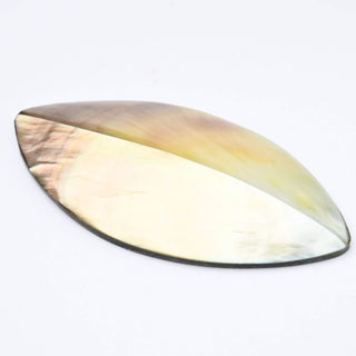 Cabochon Patina di Bronzo Navetta 60x27mm