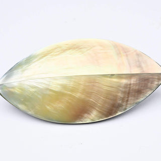 Cabochon Patina di Bronzo Navetta 60x27mm