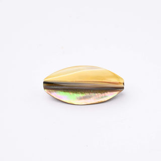 Perla Patina di Bronzo Navetta 27x13mm