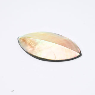 Cabochon Patina di Bronzo Navetta 43x23mm