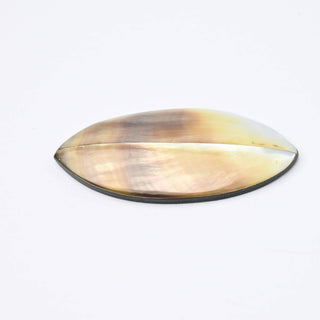Cabochon Patina di Bronzo Navetta 43x23mm