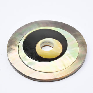 Cabochon Patina di Bronzo Disco Ø 45mm