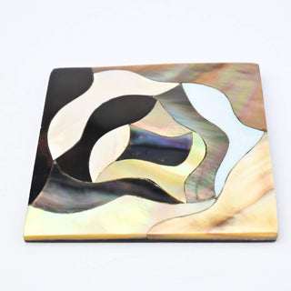 Cabochon Patina di Bronzo Quadrato 45x45mm