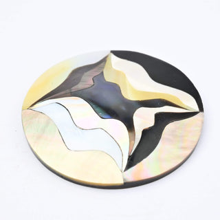 Cabochon Patina di Bronzo Disco Ø 45mm