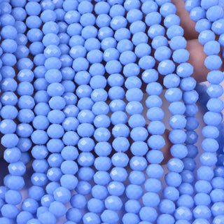 Cristalli Rondella Azzurro Baby 6mm