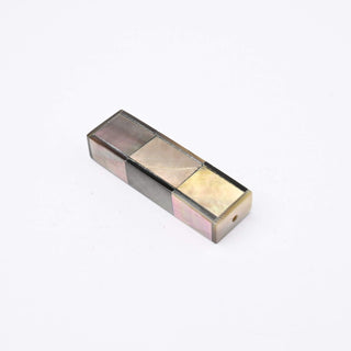 Perla Patina di Bronzo Rettangolo 29x8mm