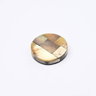 Cabochon Patina di Bronzo Disco Ø 20mm