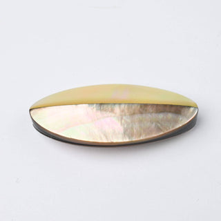 Perla Patina di Bronzo Navetta 40x18mm