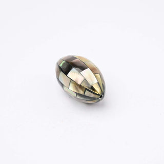 Perla Patina di Bronzo Ovale 24mm