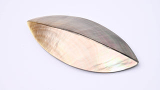 Perla Patina di Bronzo Navetta 85x35mm
