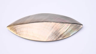 Perla Patina di Bronzo Navetta 85x35mm