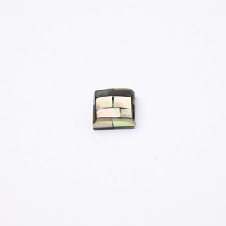 Cabochon Patina di Bronzo Quadrato 10x10mm