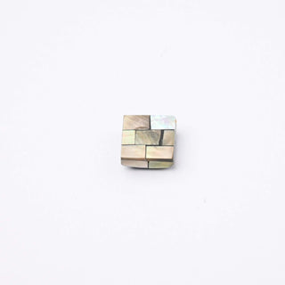 Cabochon Patina di Bronzo Quadrato 10x10mm