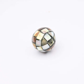 Perla Patina di Bronzo Tondo Ø 16mm