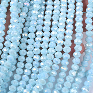 Cristalli Rondella Azzurro Baby AB 6mm