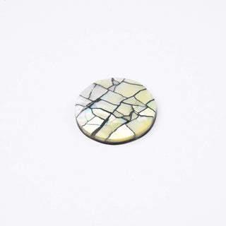 Cabochon Patina di Bronzo Disco Ø 20mm