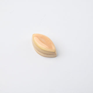 Cabochon Nuvola di Crema Navetta 23x13x10mm