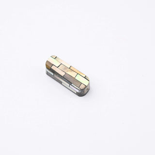 Perla Patina di Bronzo Rettangolo 21x6,5mm