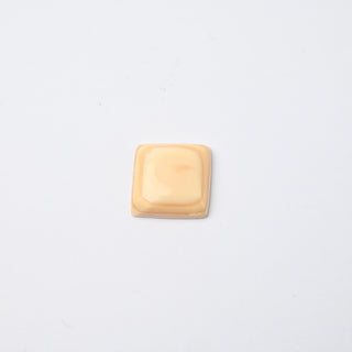 Cabochon Nuvola di Crema Quadrato 15x15mm
