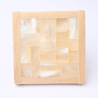 Cabochon Ramo di Madreperla Quadrato 45x45mm