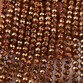 Cristalli Rondella Rame 6mm