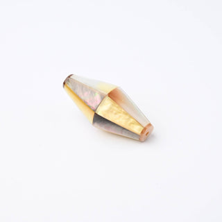 Perla Frammenti di Colore Bicono 32x15mm - Ambra Antica