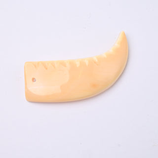 Pendente Nuvola di Crema Corno 45mm