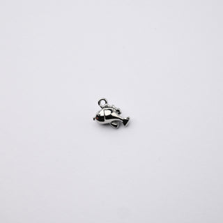 Ciondolo Petite in Ottone Pesce 11x6mm Argento