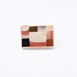 Perla Frammenti di Colore Rettangolo 30x22mm - Spezia