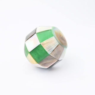 Perla Frammenti di Colore Tondo Ø 30mm - Muschio